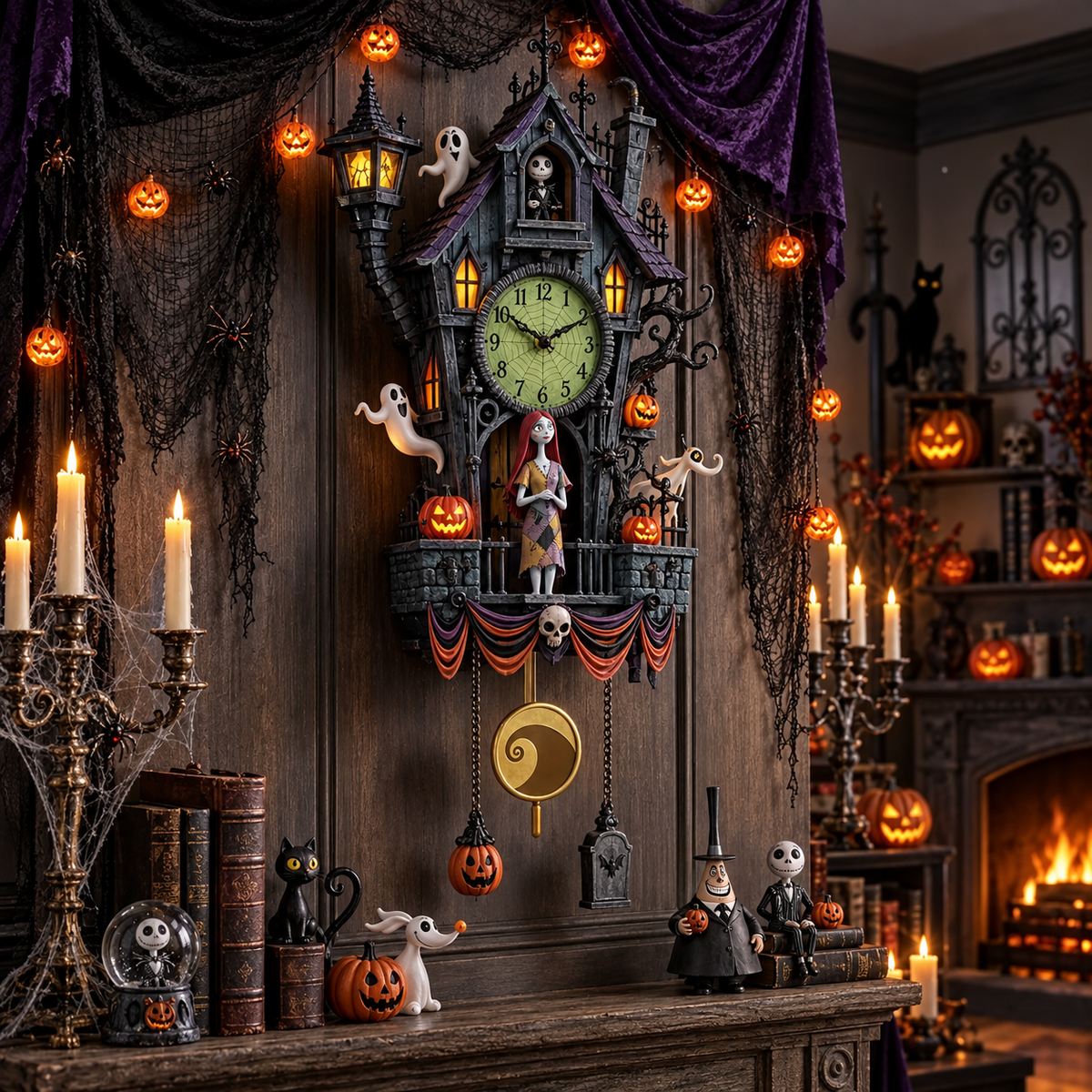 The Nightmare Before Christmas Cuckoo Clock - New 2026