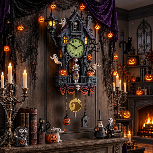 The Nightmare Before Christmas Cuckoo Clock - New 2026