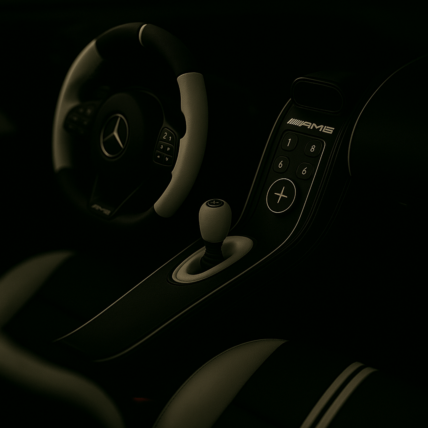 Mercedes-Benz GTR Model 1:24