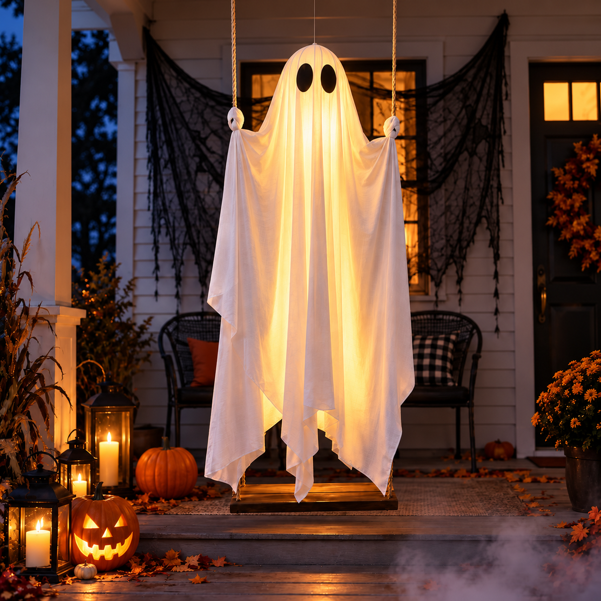 The Swinging Spirit — Halloween Outdoor Decoration 2026