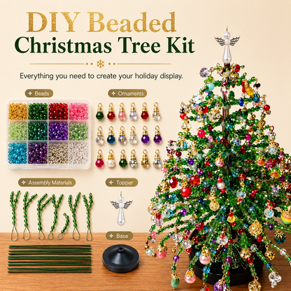 Sovela™ DIY Beaded Christmas Tree Kit - New 2026
